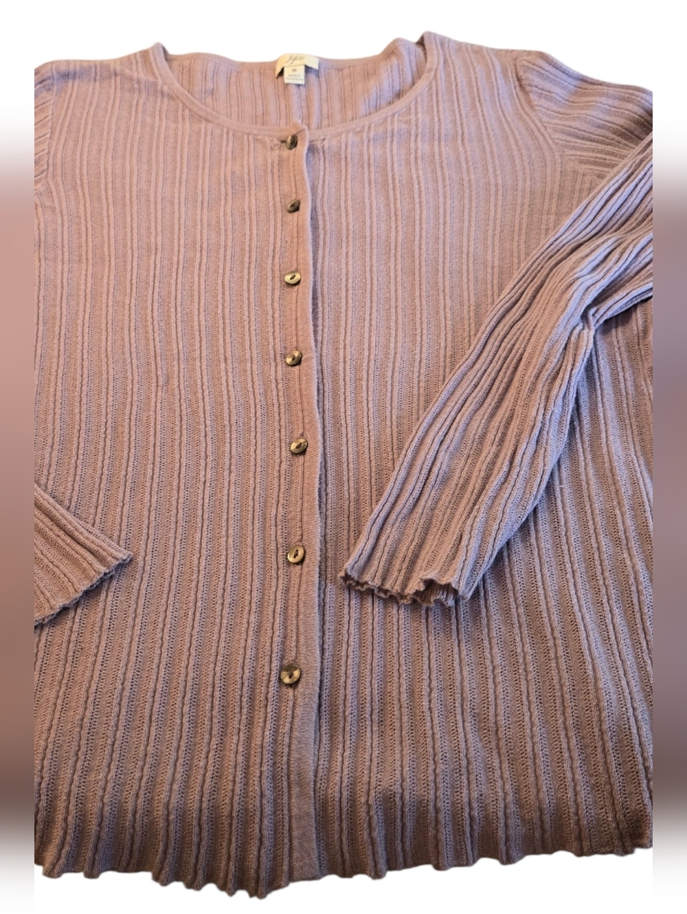 J. Jill Light CardiganLight Lilac color Size Med